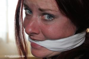 knottydamsels.com - Fayth On Fire Photoset: Casual Bound And Gagged thumbnail